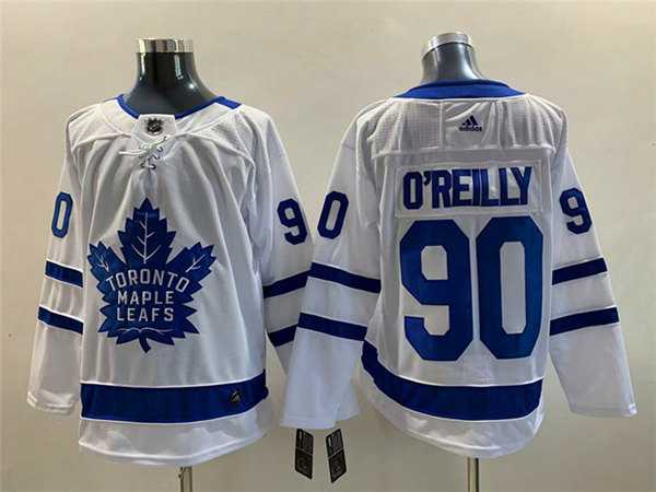 Mens Toronto Maple Leafs #90 Ryan OReilly White Stitched Jersey->toronto maple leafs->NHL Jersey